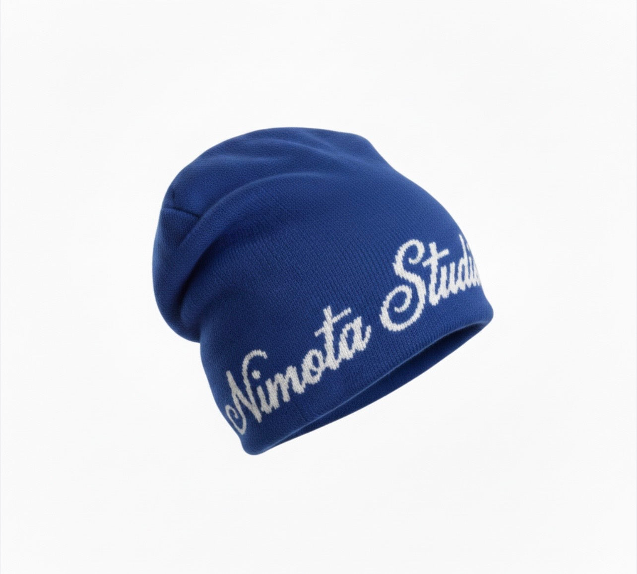 Royal Blue logo beanie
